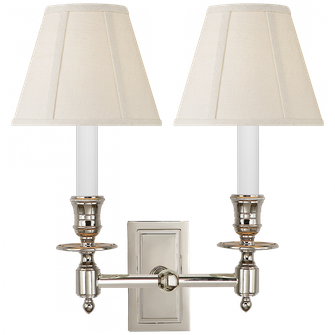 French Double Library Sconce (279|S 2212PN-L)