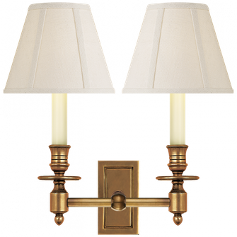 French Double Library Sconce (279|S 2212HAB-L)