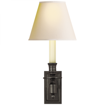 French Single Library Sconce (279|S 2210BZ-NP)