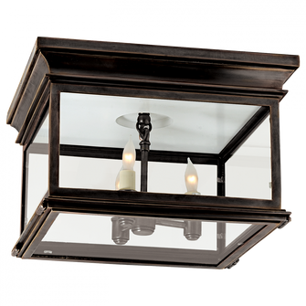 Club Large Square Flush Mount (279|CHO 4311BZ-CG)