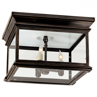 Club Large Square Flush Mount (279|CHO 4311BZ-CG)