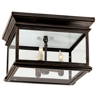 Club Large Square Flush Mount (279|CHO 4311BZ-CG)