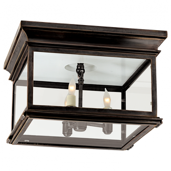 Club Large Square Flush Mount (279|CHO 4311BZ-CG)