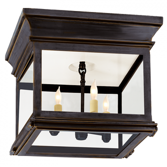 Club Small Square Flush Mount (279|CHO 4310BZ-CG)
