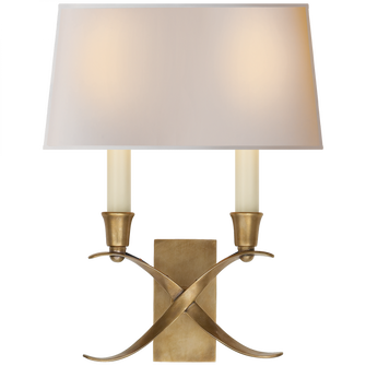 Cross Bouillotte Small Sconce (279|CHD 1190AB-NP)