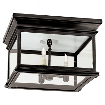 Club Large Square Flush Mount (279|CHC 4129BZ-CG)