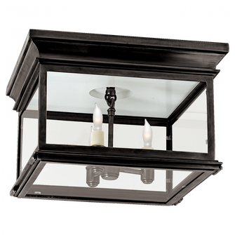 Club Large Square Flush Mount (279|CHC 4129BZ-CG)