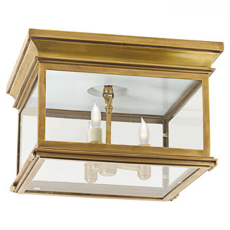 Club Large Square Flush Mount (279|CHC 4129AB-CG)