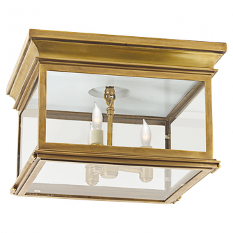 Club Large Square Flush Mount (279|CHC 4129AB-CG)