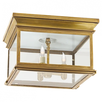 Club Large Square Flush Mount (279|CHC 4129AB-CG)