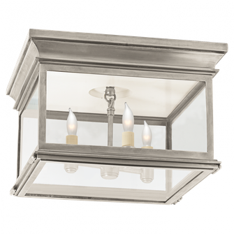 Club Large Square Flush Mount (279|CHC 4129AN-CG)