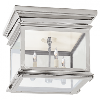Club Small Square Flush Mount (279|CHC 4128PN-CG)