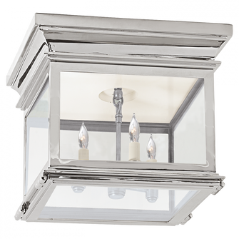 Club Small Square Flush Mount (279|CHC 4128PN-CG)
