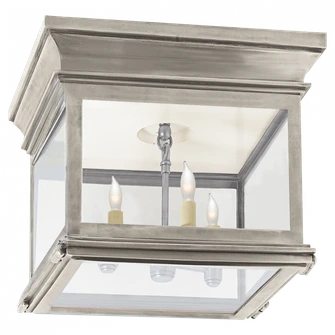 Club Small Square Flush Mount (279|CHC 4128AN-CG)