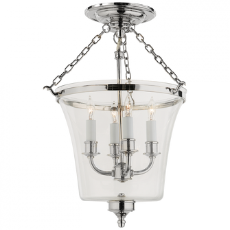 Sussex Semi-Flush Bell Jar Lantern (279|CHC 2209PN)