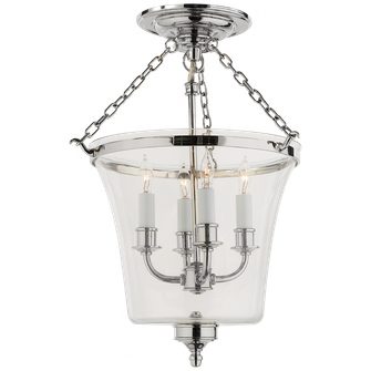 Sussex Semi-Flush Bell Jar Lantern (279|CHC 2209PN)