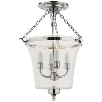 Sussex Semi-Flush Bell Jar Lantern (279|CHC 2209PN)