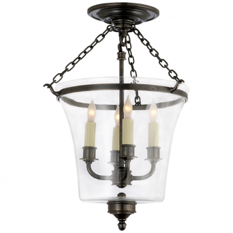 Sussex Semi-Flush Bell Jar Lantern (279|CHC 2209BZ)