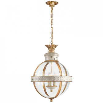 Crown Top Banded Globe Lantern (279|CHC 2111AW-CG)