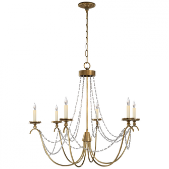 Marigot Medium Chandelier (279|CHC 1415AB-SG)