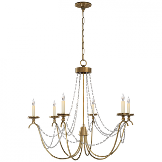 Marigot Medium Chandelier (279|CHC 1415AB-SG)