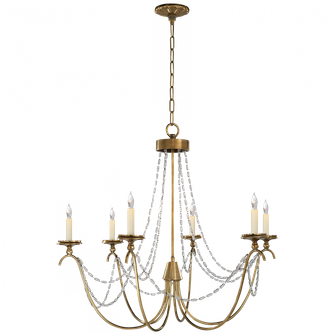 Marigot Medium Chandelier (279|CHC 1415AB-SG)