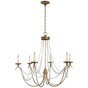 Marigot Medium Chandelier (279|CHC 1415AB-SG)