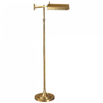 Dorchester Swing Arm Pharmacy Floor Lamp (279|CHA 9107AB)