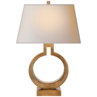 Ring Form Small Table Lamp (279|CHA 8969AB-NP)