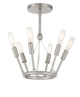 Royalty - 6 Light Semi Flush (77|P1686-084)
