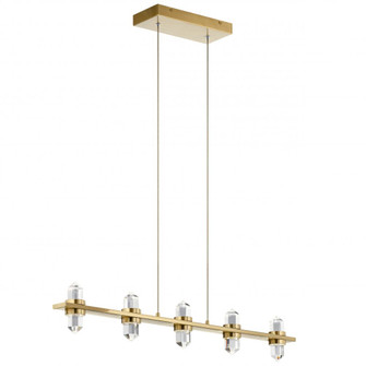 Linear Chandelier 10Lt LED (2|84067CG)