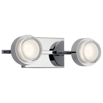 Harlaw 3000K LED 2 Light Vanity Light Chrome (2|85076CH)