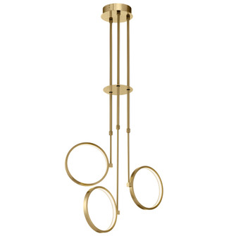 Bonham 3 Light Chandelier Champagne Gold (2|84166)