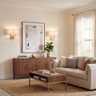 Rhodes 2-Light Wall Sconce in Warm Brass (128|9-998-2-322)