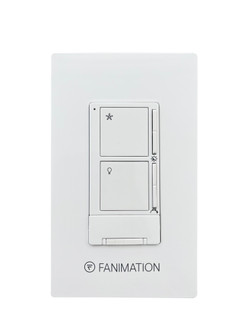 Ceiling Fan Wall Control - 3 Speed Fan and CCT Light - White (90|WT503WH)