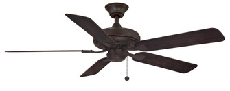 Edgewood 52 inch Indoor/Outdoor Ceiling Fan - Dark Bronze with Dark Walnut blades (90|FP9052DZW)