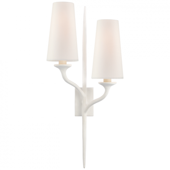Iberia Double Left Sconce (279|JN 2076PW-L)