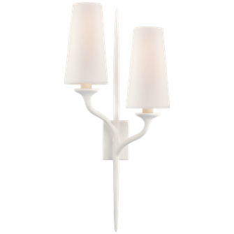 Iberia Double Left Sconce (279|JN 2076PW-L)