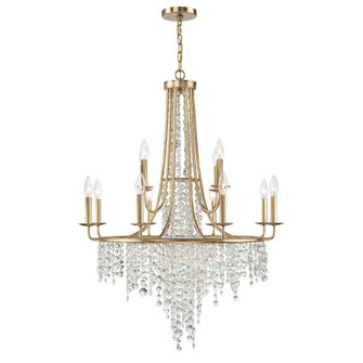 Gabrielle 30'' Antique Gold Chandelier (205|GAB-B7312-GA)