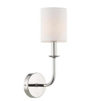 Bailey 1 Light Polished Nickel Sconce (205|BAI-A2101-PN)