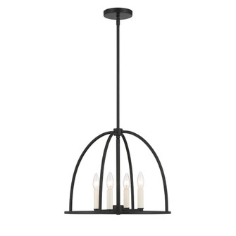 Abbott 18.25'' Black Chandelier (205|ABB-3004-BK)