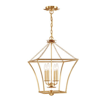 Broche 16'' Antique Gold Chandelier (205|516-GA)