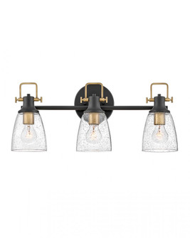 Medium Three Light Vanity (87|51273BK)