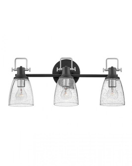 Medium Three Light Vanity (87|51273BK-CM)