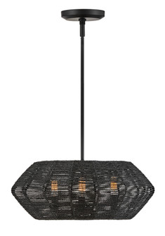 Small Convertible Drum Chandelier (87|40383BLK)