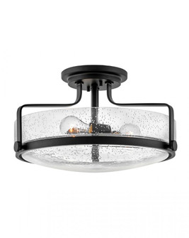 Medium Semi-Flush Mount (87|3643BK-CS)