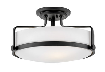 Medium Semi-Flush Mount (87|3643BK)