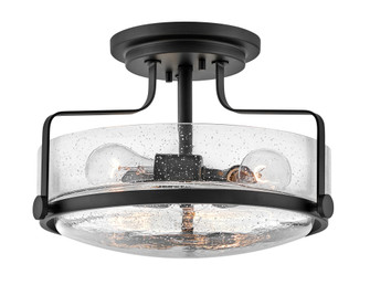 Medium Semi-Flush Mount (87|3641BK-CS)