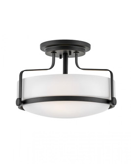 Medium Semi-Flush Mount (87|3641BK)