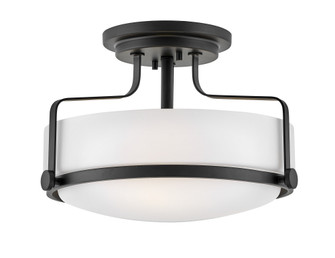 Medium Semi-Flush Mount (87|3641BK)